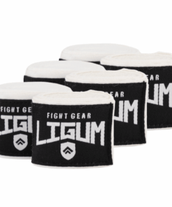 3 Pack of Boxing Wraps - Ligum Fight Gear - White
