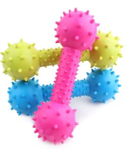 3 Pack Pet Chew Toy For Dogs - Dog Chewing Toys with Bell