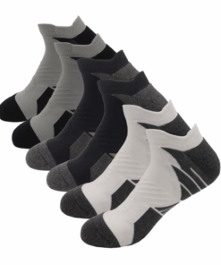 3 Pack Sport Socks Ankle Athletic Running Cushioned Low Cut Socks for Men