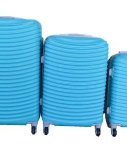 3 Piece Hard Outer Shell Lightweight Luggage Set