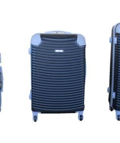 3 Piece Hard Outer Shell Lightweight Luggage Set - Black