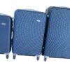 3 Piece Hard Outer Shell Luggage Set - 31inch - Dark Blue