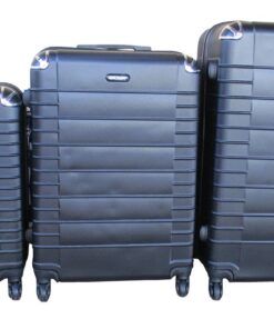 3 Piece Holiday Luggage Set - 30 inch - Black
