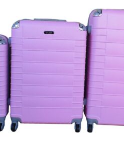 3 Piece Holiday Luggage Set - 30 inch - Light Pink