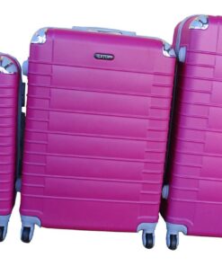 3 Piece Holiday Luggage Set - 30 inch - Pink