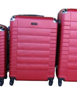 3 Piece Holiday Luggage Set - 30 inch - Red