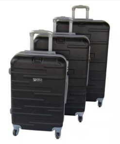 3 Piece Holiday Travel Luggage Bag Set