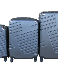 3 Piece Luggage Set - 27 inch - Black