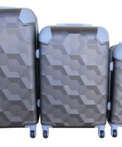 3 Piece Luggage Set - Brown