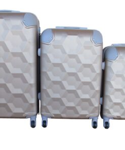 3 Piece Luggage Set - Gold