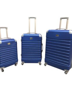 3 Piece Luggage Set  - Green - Blue