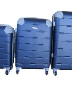 3 Piece Luggage Set - Navy