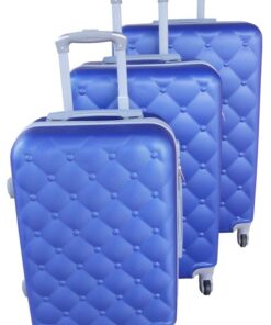 3 Piece Mooistar 29 inch Travel Luggage Suitcase Bag Set - Blue