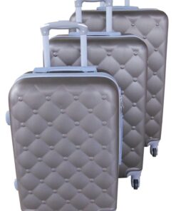 3 Piece Mooistar 29 inch Travel Luggage Suitcase Bag Set - Brown