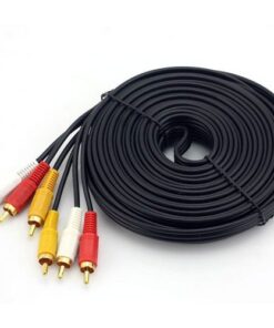 3 RCA Male to 3 RCA Male 20M AV RCA Cable