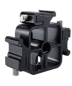 3 Triple Head Hot Shoe Flashlight Holder