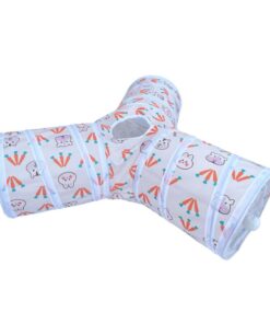 3 Ways Cat Tunnels Toy for Puppy Kitty Kitten Rabbit