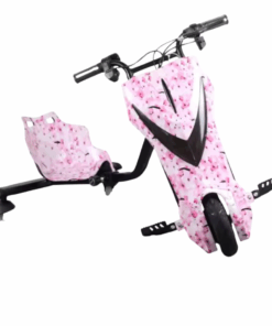 3 Wheel 36v Electric Drifting Trike For Kids And Adults - Peach Blossom