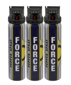 3 x 120ml Force Pepper Spray Pack