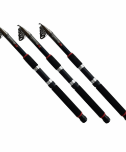 3 x King Fisher Fishing Rod - 12ft 360