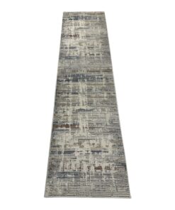 300cm by 80cm - Modern Decor Style Grey Passage Runner / Rug