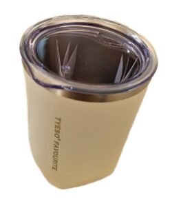 300ml Travel Insulated Mug - White