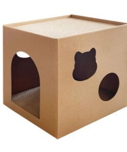 30CM Cat Cardboard Nest Scratching Corrugated Board for Pet
