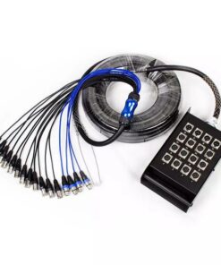 30m Professional 16 Channel Snake Cable with Stage Box