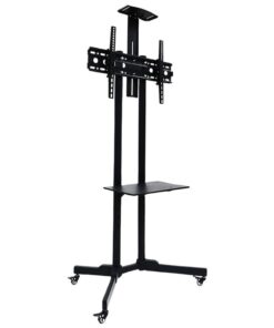 32'' - 65'' Mobile Floor TV Mount Stand with 4-Wheels TGS-058-1