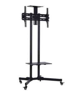 32''- 65'' Mobile Floor TV Mount Stand with Wheels -XF0655