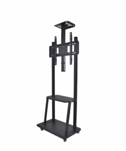 32-70 Inch Mobile Floor TV Mount Stand With Wheels