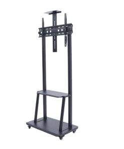 32''- 70'' Mobile Floor Flat TV Monitor Mount Stand with Wheels