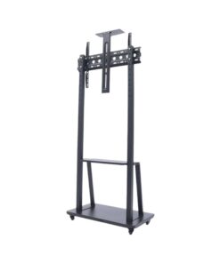 32 - 75'' Mobile Floor TV Mount Stand with Wheels