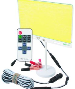 330 LED Camping Light Panel with Magnet Base - 4200 lumen