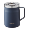 350ml Seal Lock Double Walled Stainless Steel Tumber Coffee Flask Mug - Misty Blue