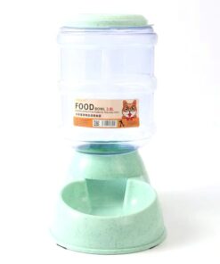 3.5L Large Capacity Automatic Cat Feeder Dog Food Dispenser - Green