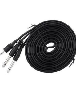 3.5mm (M) to 2 X 6.5mm (M) 1.5m