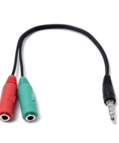 3.5mm Male to 2 Female Aux Cable