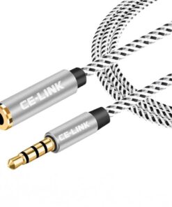 3.5mm Male to Female Stereo Audio Extension Cable 2M