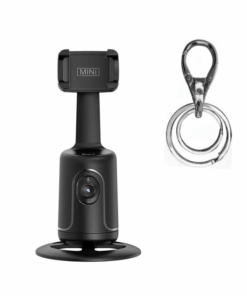 360 Auto Face Tracking Tripod With Remote and Key Holder