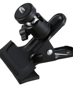 360 Degree Ball head Speedlight Spring Clamp
