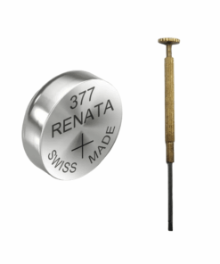 377 Battery and Screw Driver Set