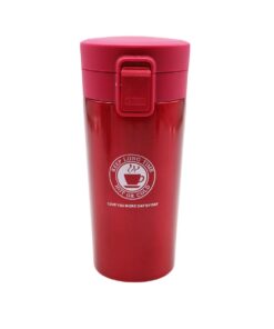 380ml Premium Travel Coffee Mug Vacuum Flask - Red