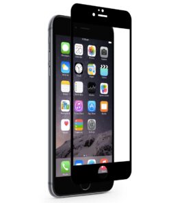 3D Anti-Glare Matte Gaming Glass Screen Protector for iPhone 6 Plus + Black