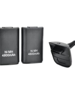 3in1 Battery Pack for Xbox 360 Controller - Black