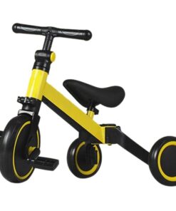 3in1 Training Bike Push/Balance/Pedal - Yellow