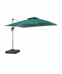 3m Heavy Duty Garden Outdoor Windproof Cantilever Umbrella - Dark