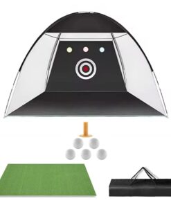3m x 2.1m Golf Practice Tent/Net Combo