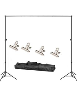3M  X  2.6M Adjustable Backdrop Support Stand Photography Kit
