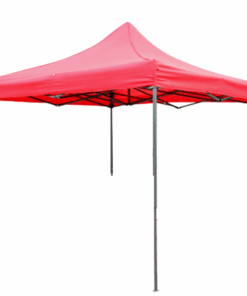 3mx3m Waterproof Tent Shade Pop Up Garden Tent Gazebo Canopy Outdoor (Red)